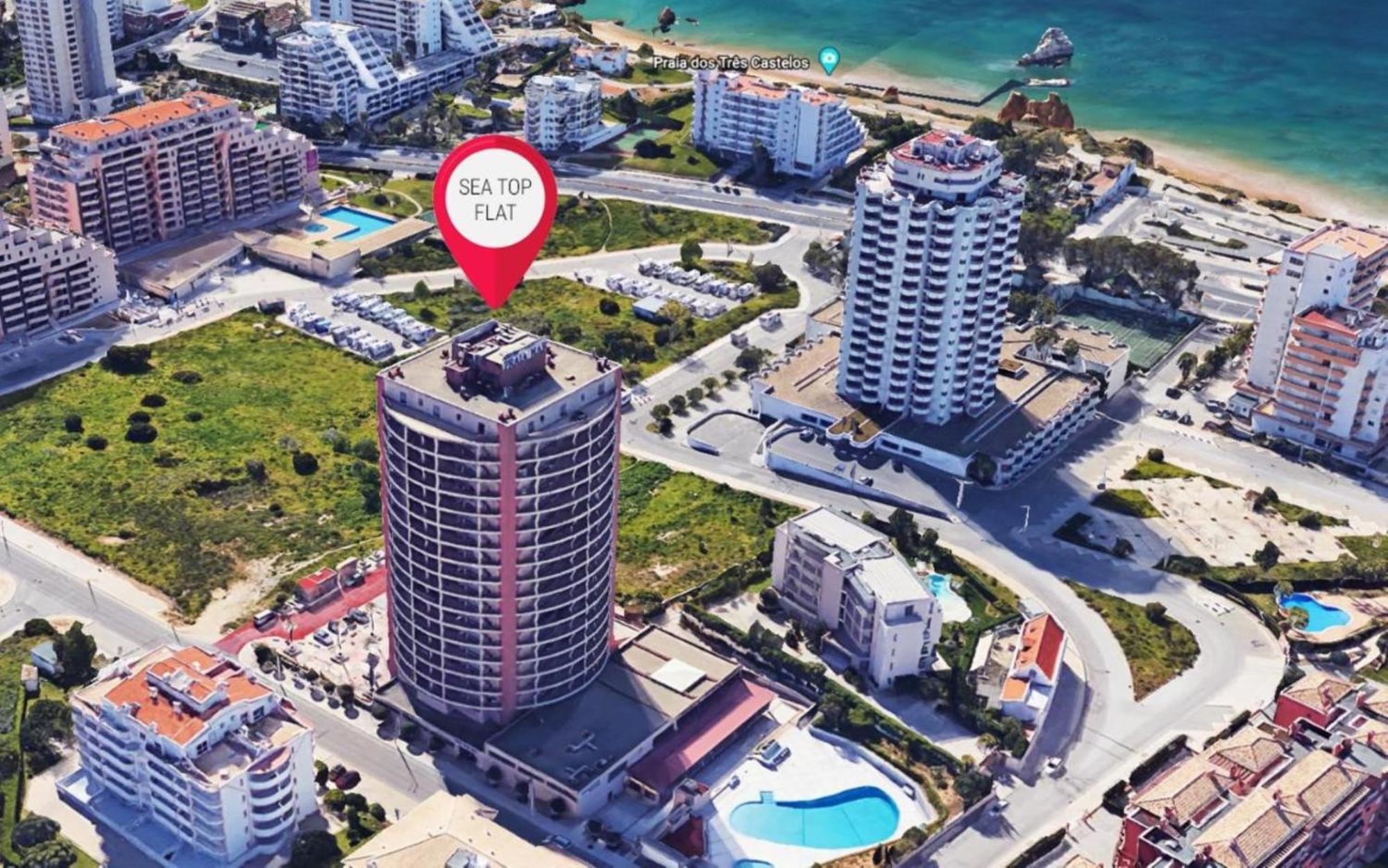 Amazing Green Tower 3 Castle Flat With Balcony Portimão Exterior foto